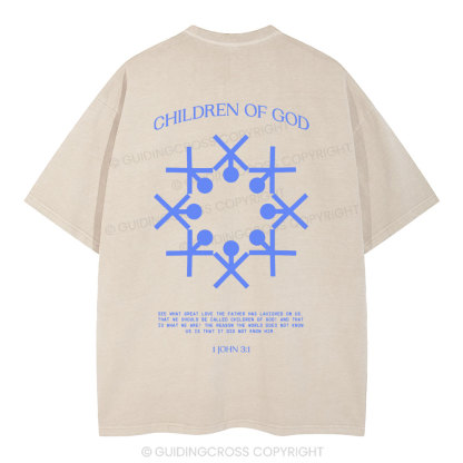 Child Of God Christian Washed T-Shirt