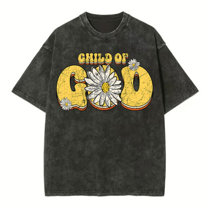 Child Of God Christian Washed T-Shirt