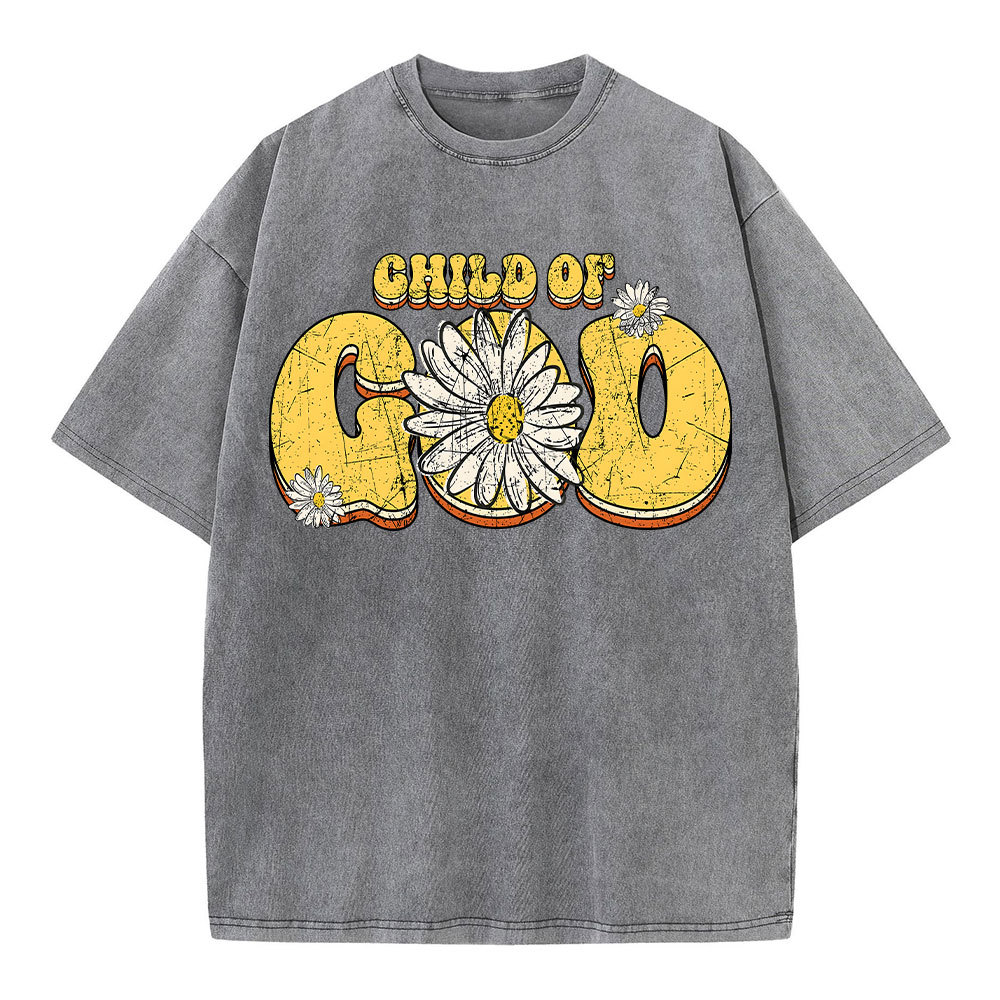 Child Of God Christian Washed T-Shirt