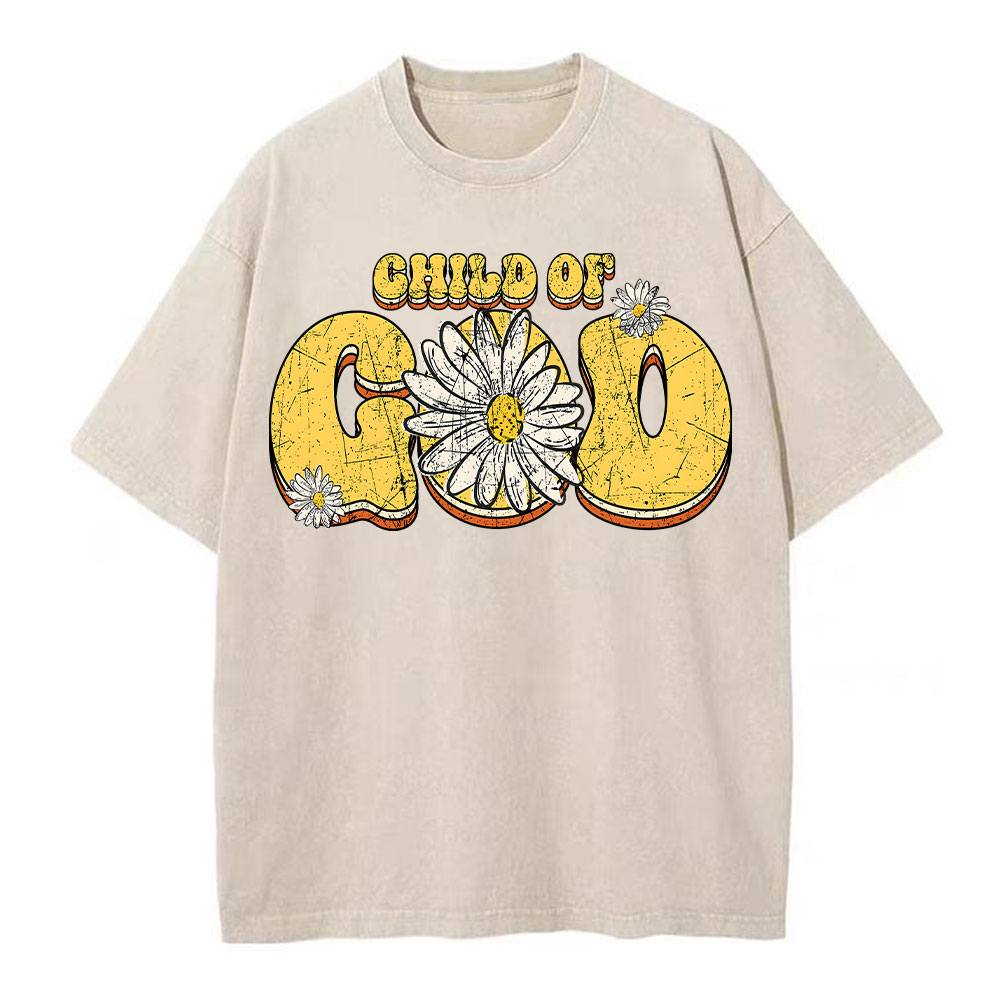 Child Of God Christian Washed T-Shirt