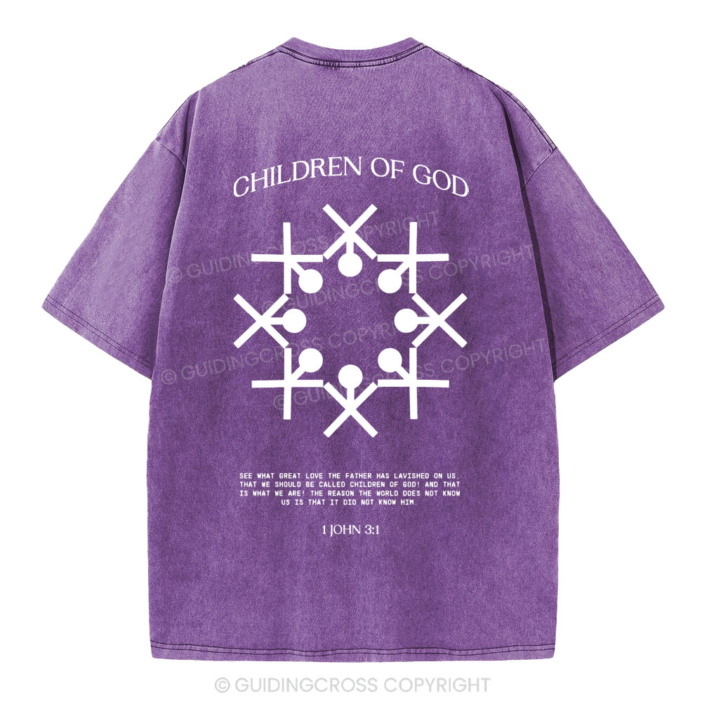 Child Of God Christian Washed T-Shirt