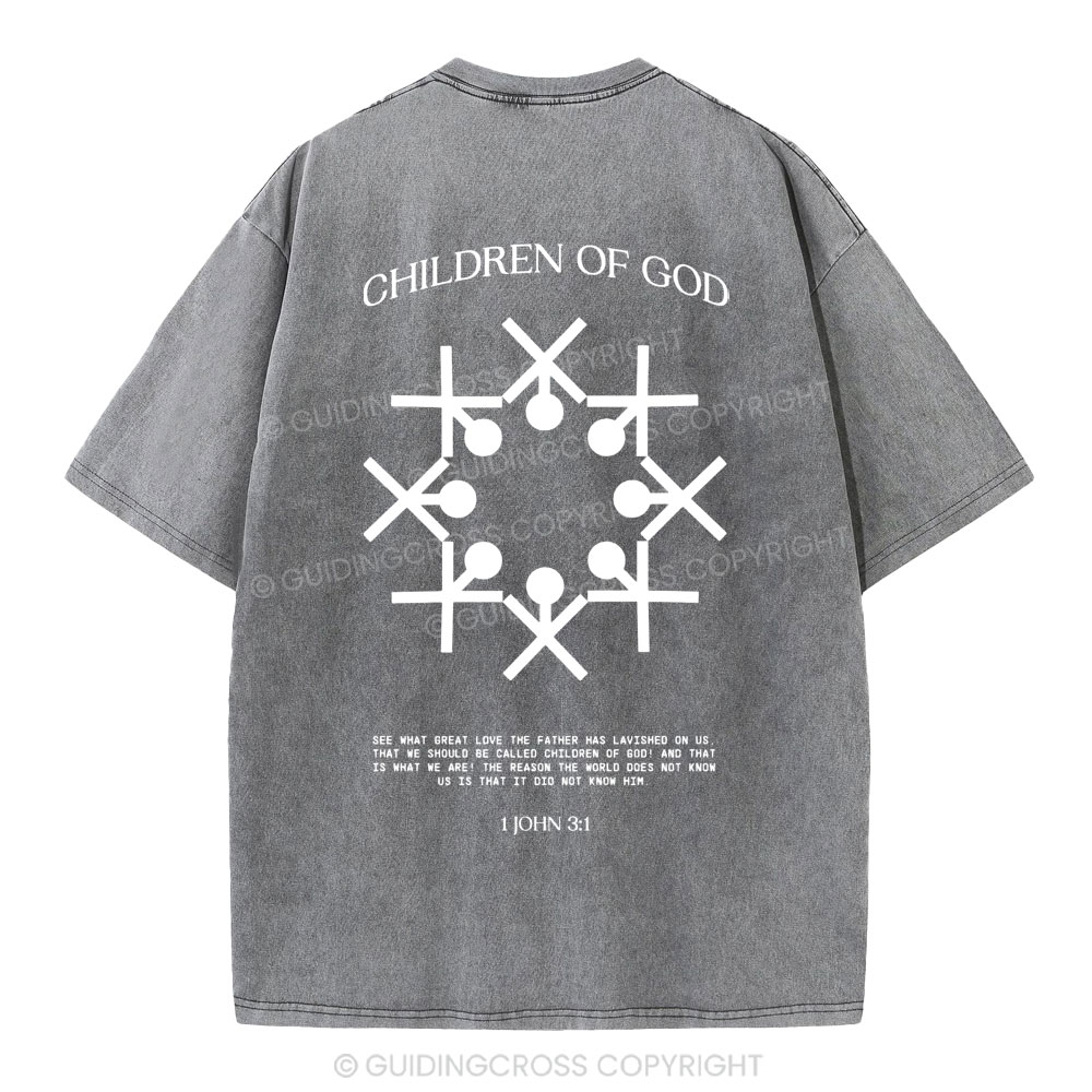 Child Of God Christian Washed T-Shirt