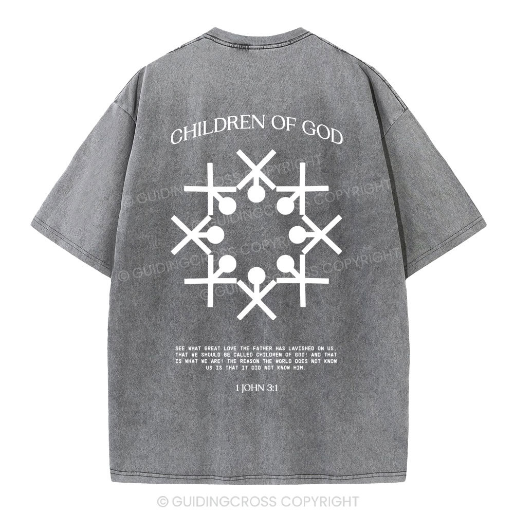 Child Of God Christian Washed T-Shirt