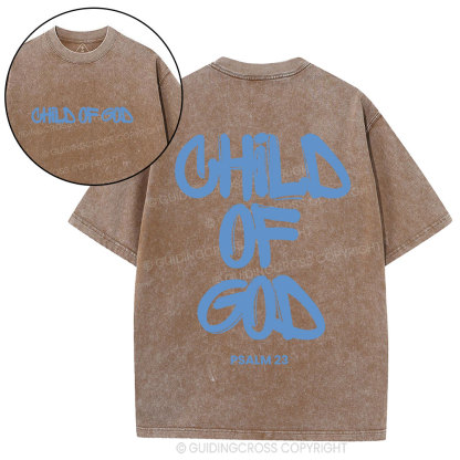 Child Of God Christian Washed T-Shirt