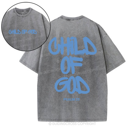 Child Of God Christian Washed T-Shirt