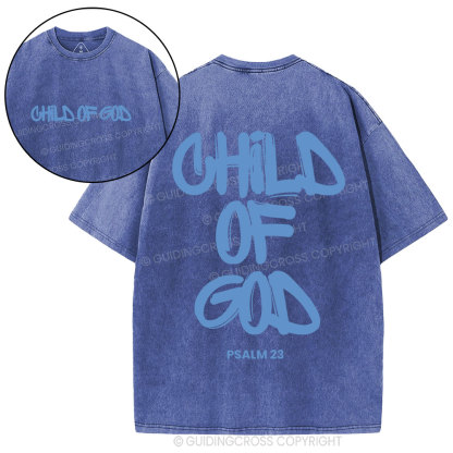 Child Of God Christian Washed T-Shirt