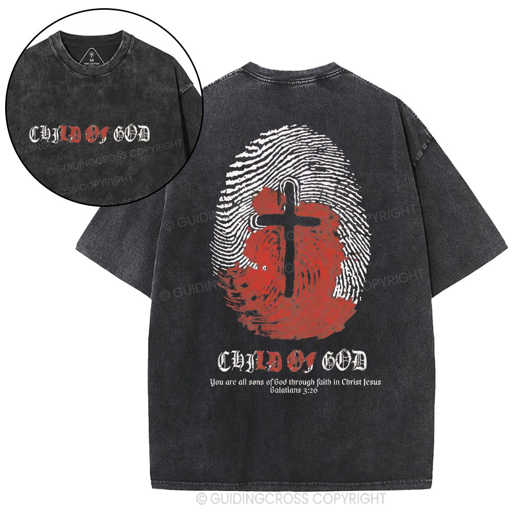 New-Sample Christian Washed T-Shirt Sale - GuidingCross