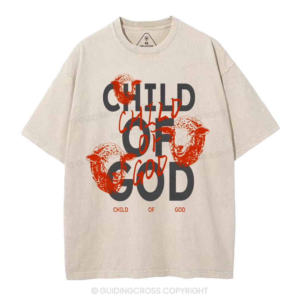 Sample Washed T-Shirt Sale - GuidingCross