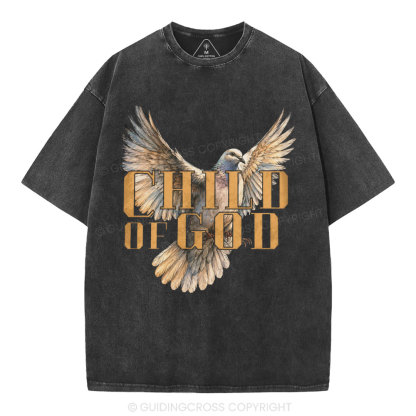 Child Of God Christian Washed T-Shirt