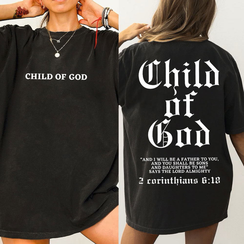 Child Of God Christian Washed T-Shirt