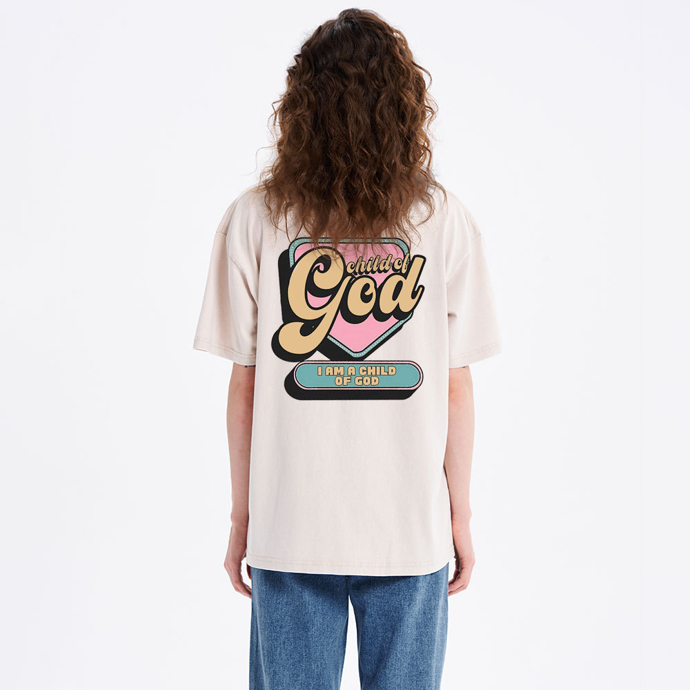 Child Of God Christian Washed T-Shirt