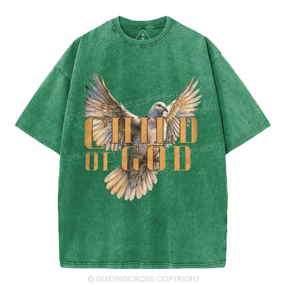 Child Of God Christian Washed T-Shirt