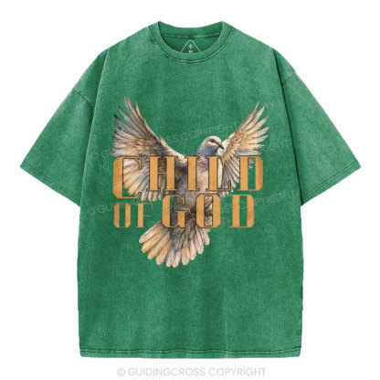 Child Of God Christian Washed T-Shirt