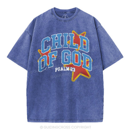 Child Of God Christian Washed T-Shirt