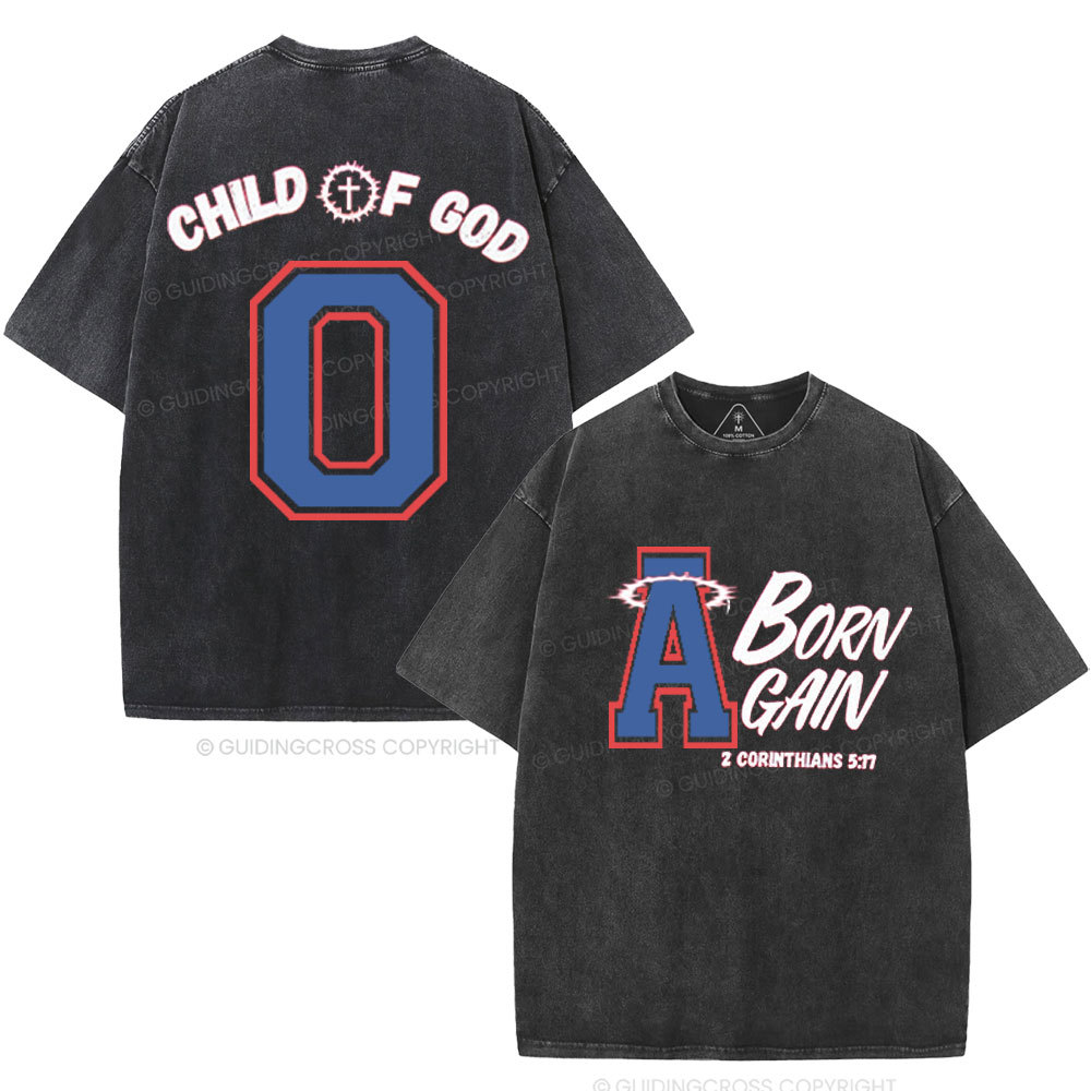 Child Of God Christian Washed T-Shirt