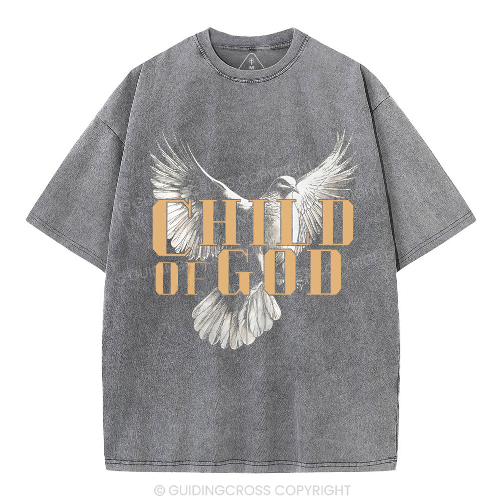 Child Of God Christian Washed T-Shirt