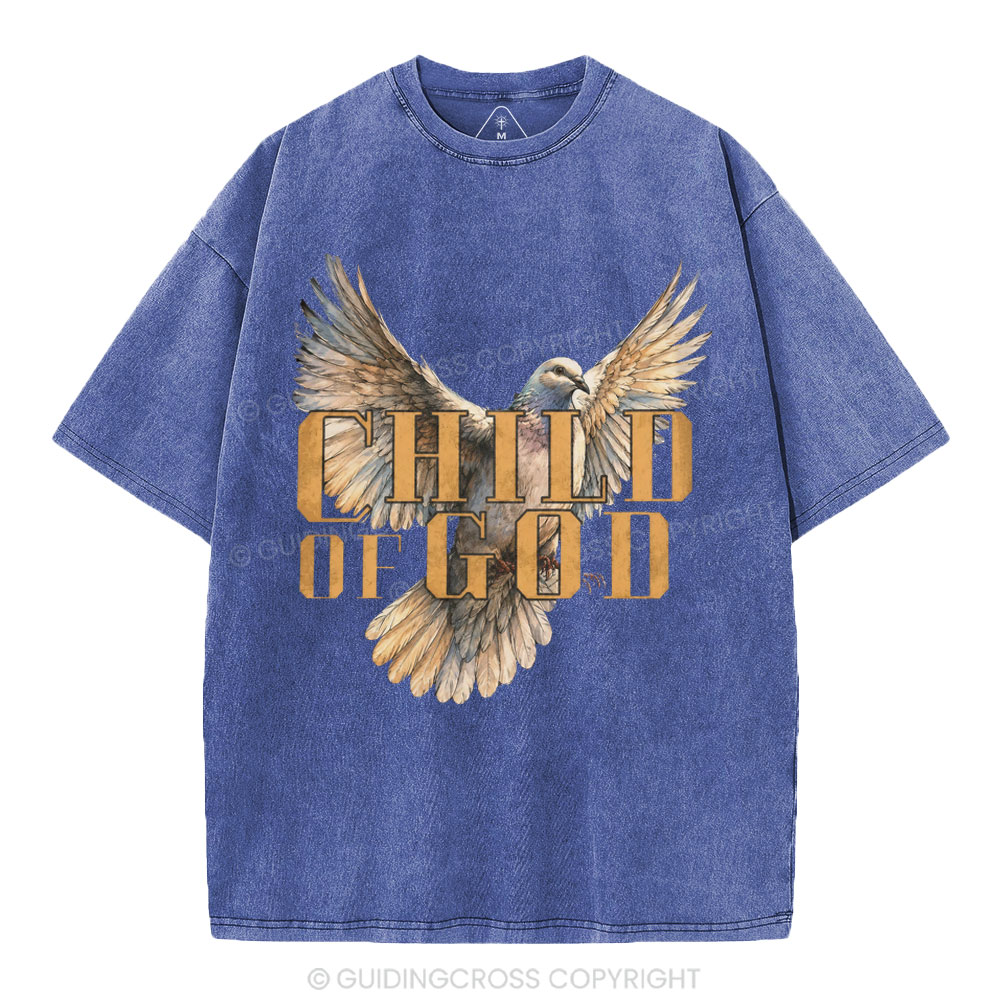Child Of God Christian Washed T-Shirt