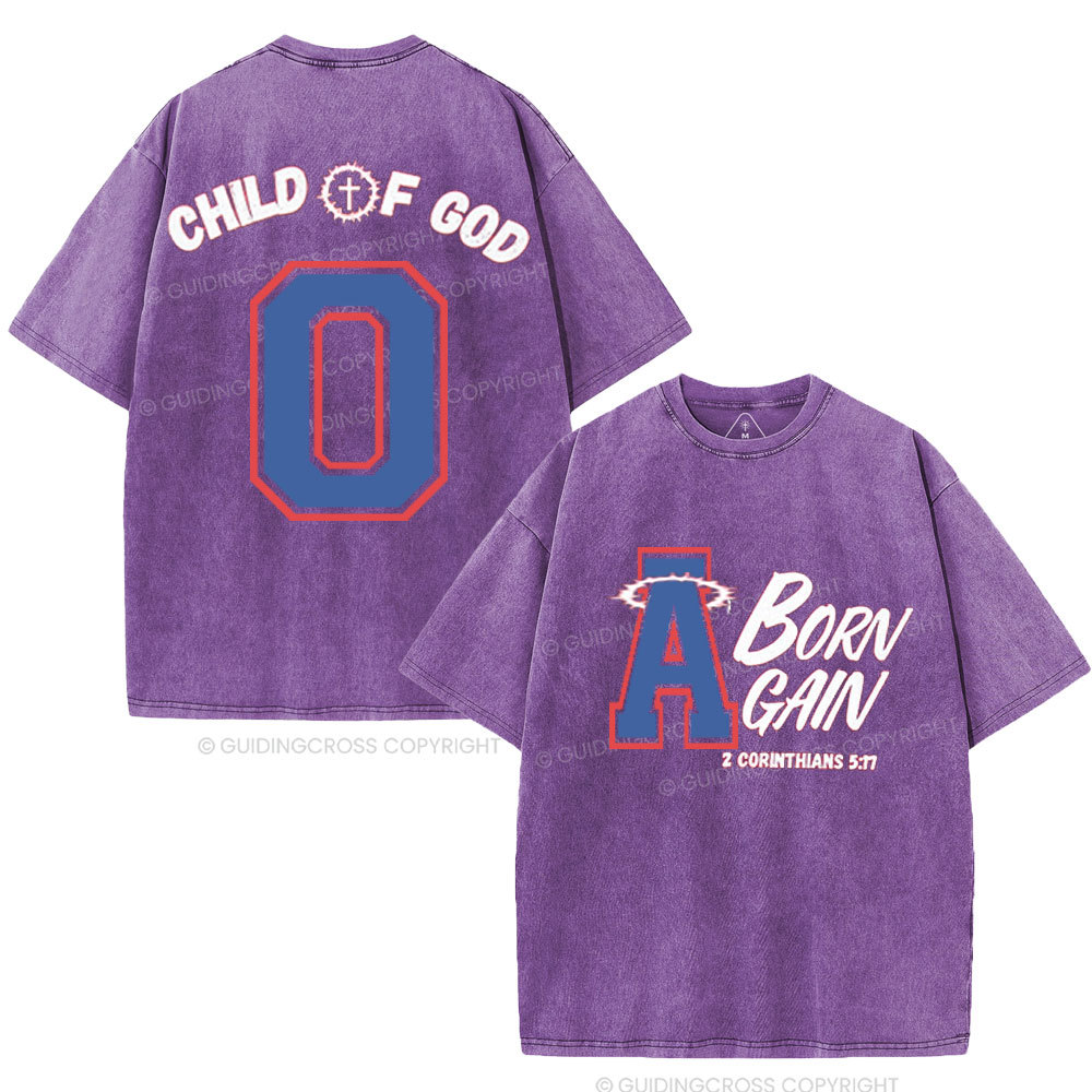 Child Of God Christian Washed T-Shirt