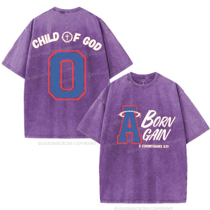 Child Of God Christian Washed T-Shirt