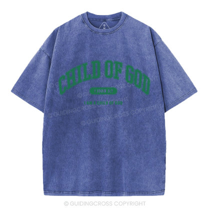 Child Of God Christian Washed T-Shirt