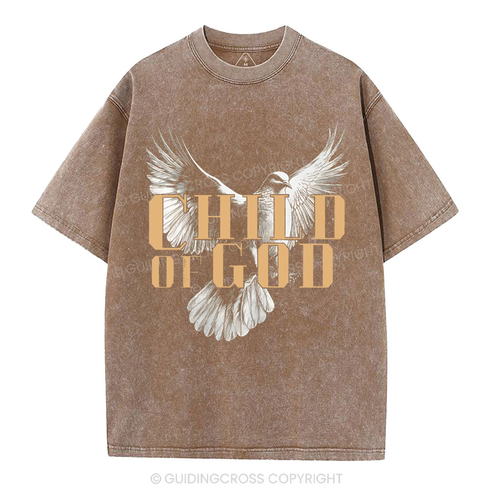 Child Of God Christian Washed T-Shirt