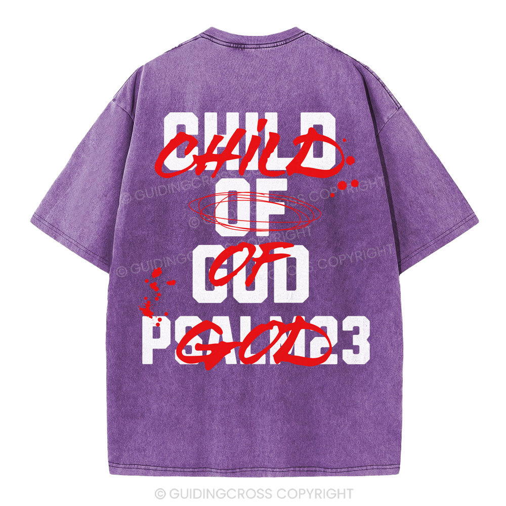 Child Of God Christian Washed T-Shirt