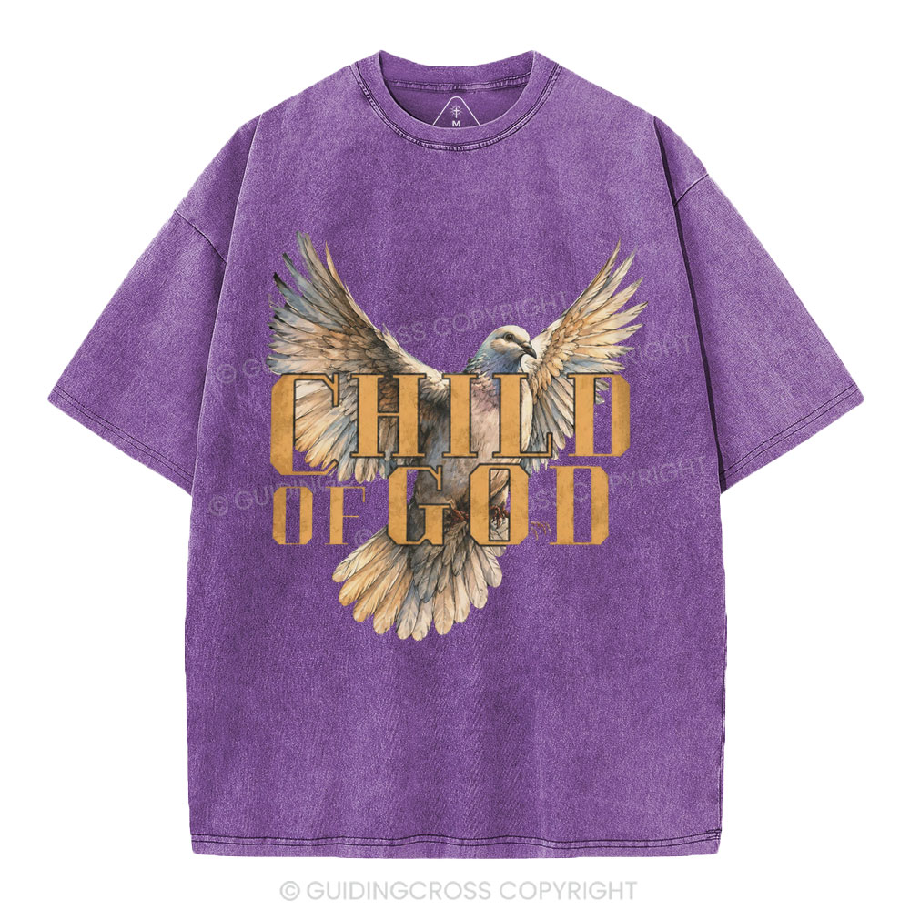 Child Of God Christian Washed T-Shirt