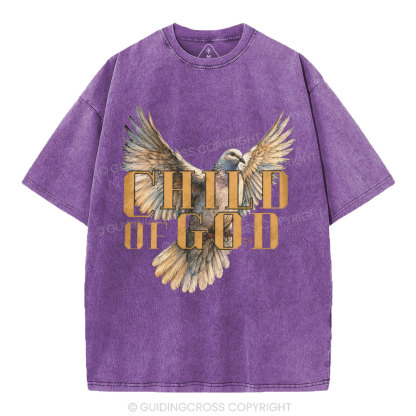 Child Of God Christian Washed T-Shirt