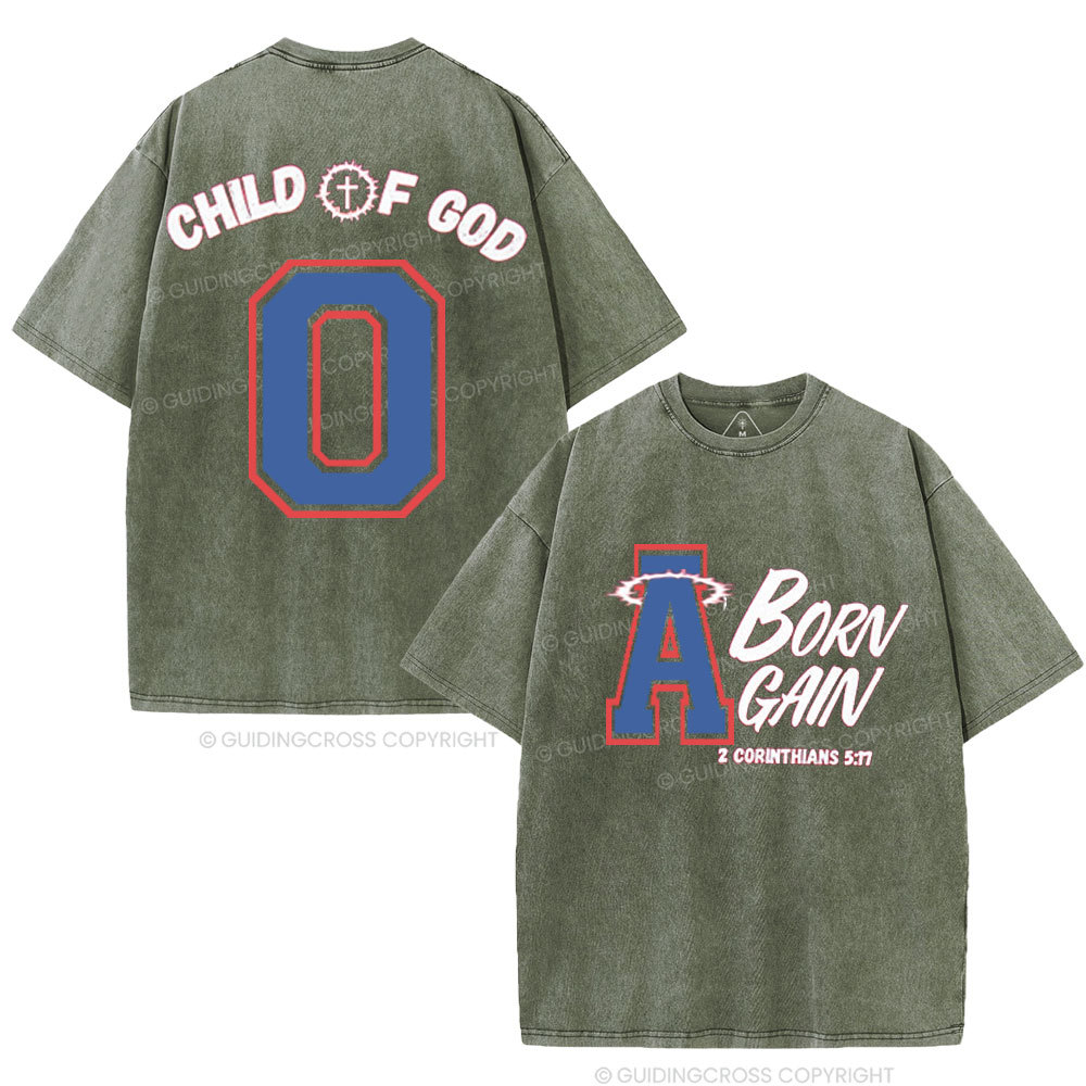 Child Of God Christian Washed T-Shirt