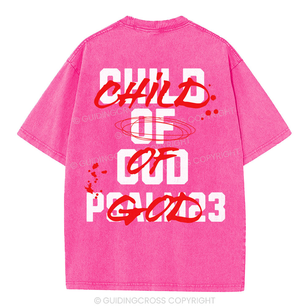 Child Of God Christian Washed T-Shirt