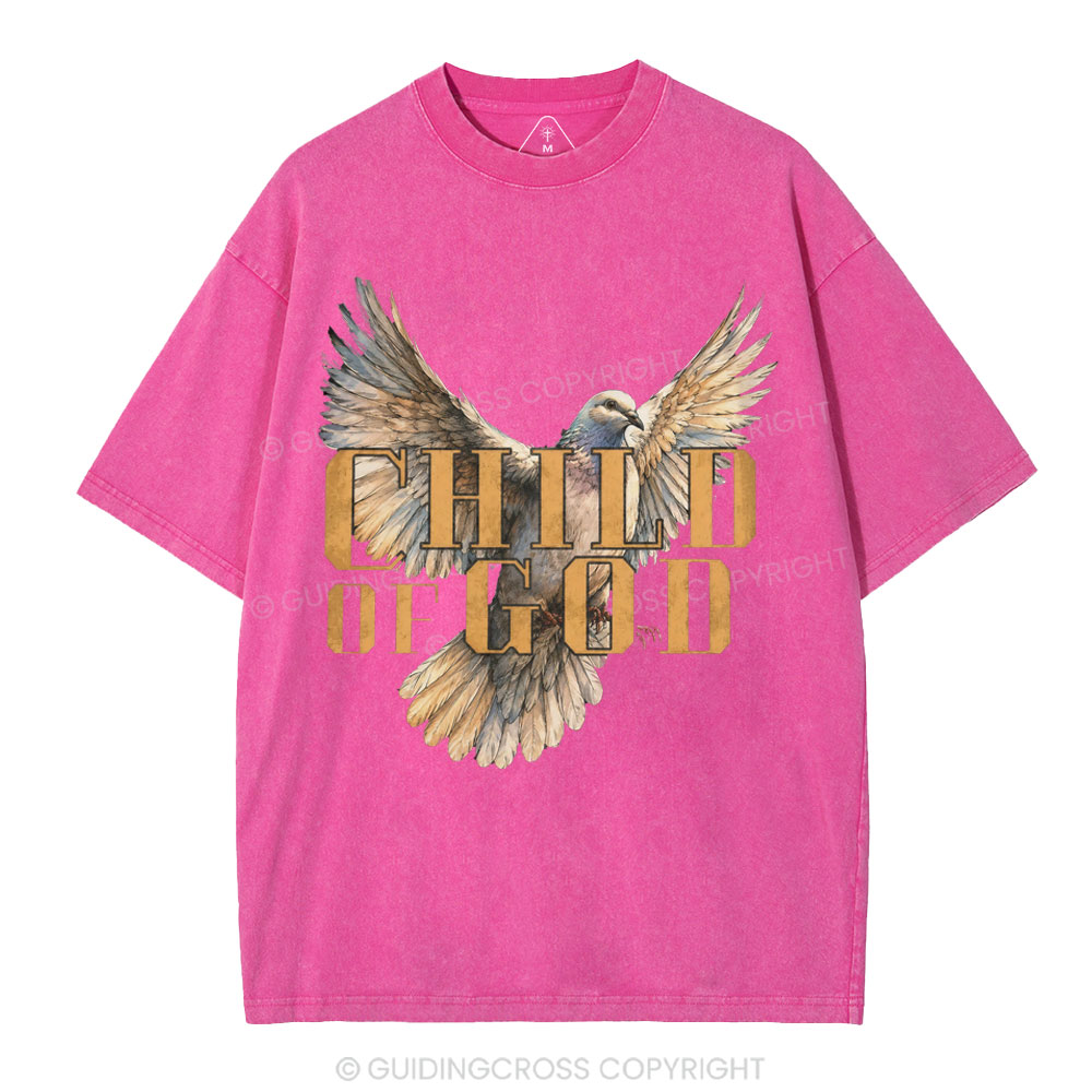 Child Of God Christian Washed T-Shirt