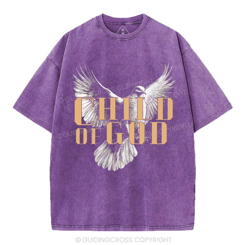 Child Of God Christian Washed T-Shirt