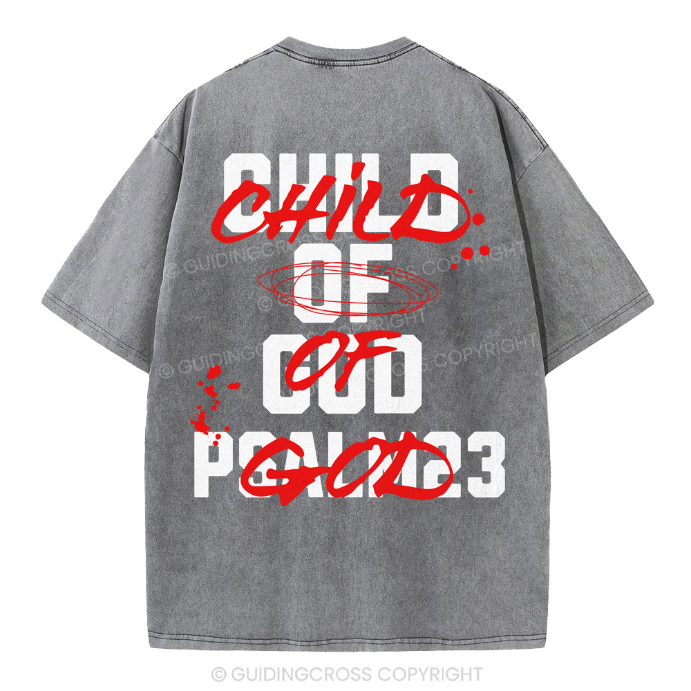 Child Of God Christian Washed T-Shirt