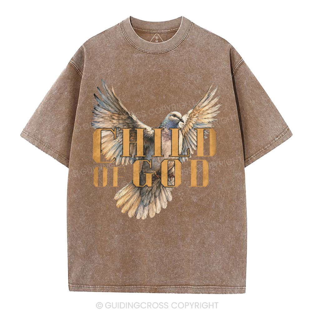 Child Of God Christian Washed T-Shirt