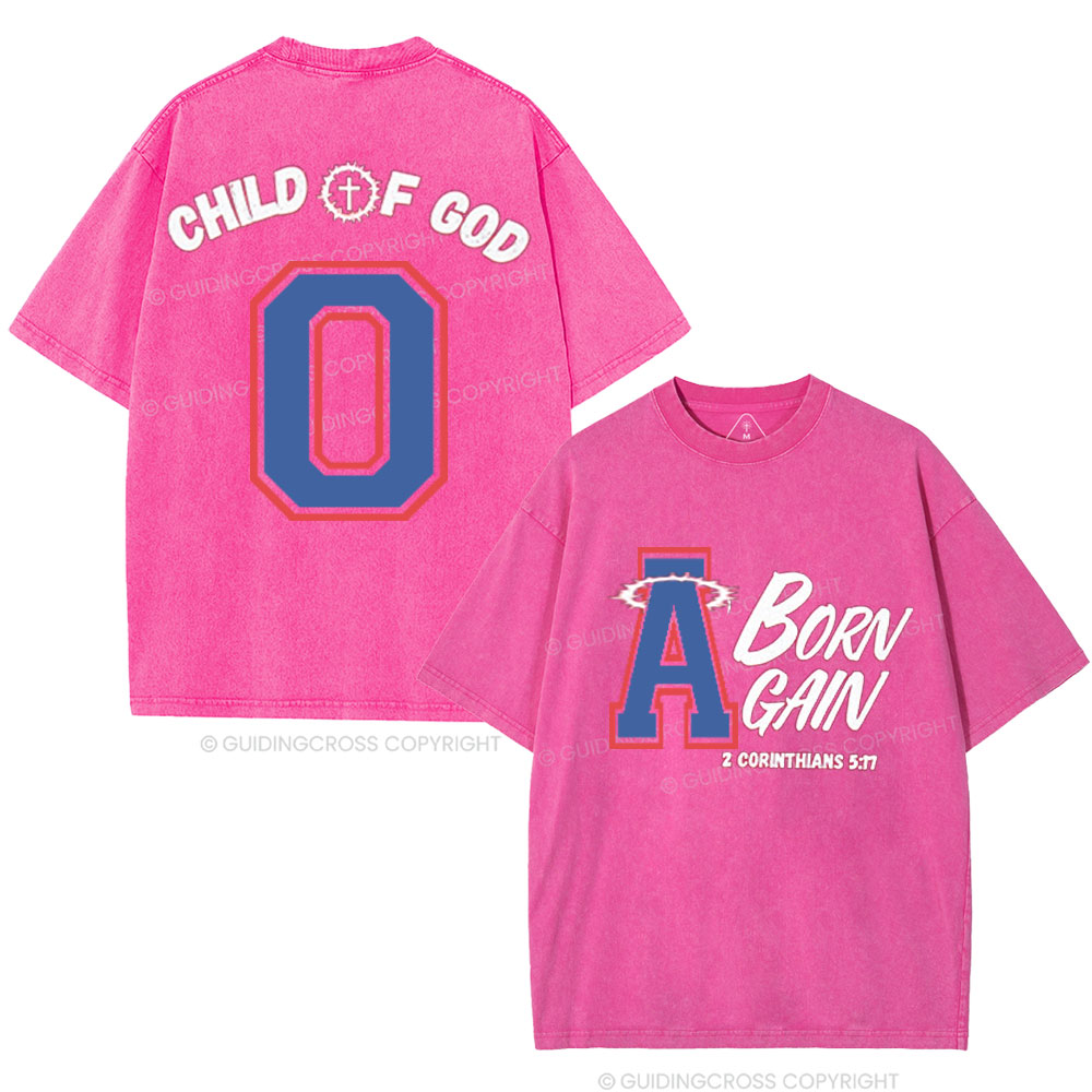 Child Of God Christian Washed T-Shirt