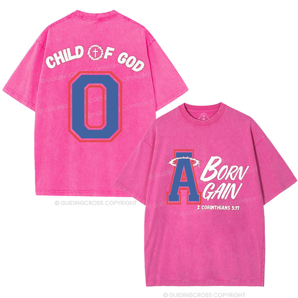 Child Of God Christian Washed T-Shirt