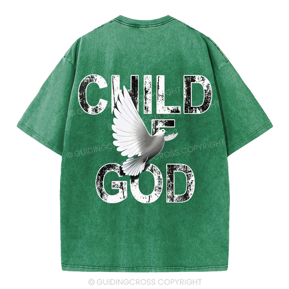 Child Of God Christian Washed T-Shirt