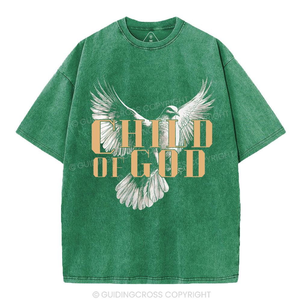 Child Of God Christian Washed T-Shirt