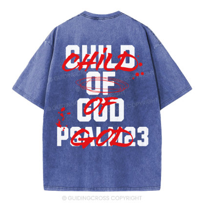 Child Of God Christian Washed T-Shirt