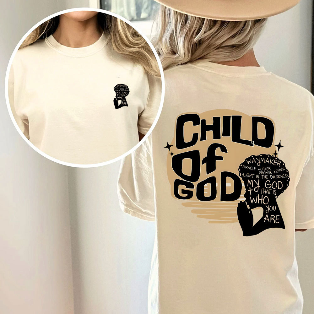 Child Of God Christian Washed T-Shirt