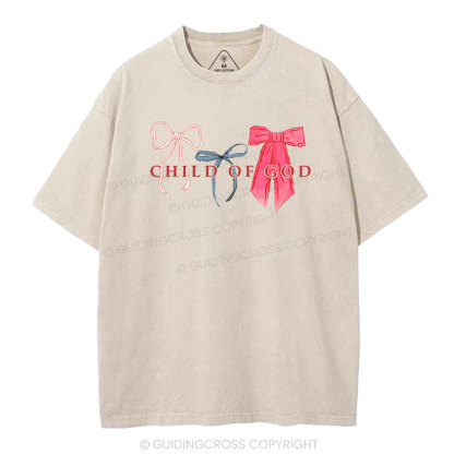 Child Of God Christian Washed T-Shirt