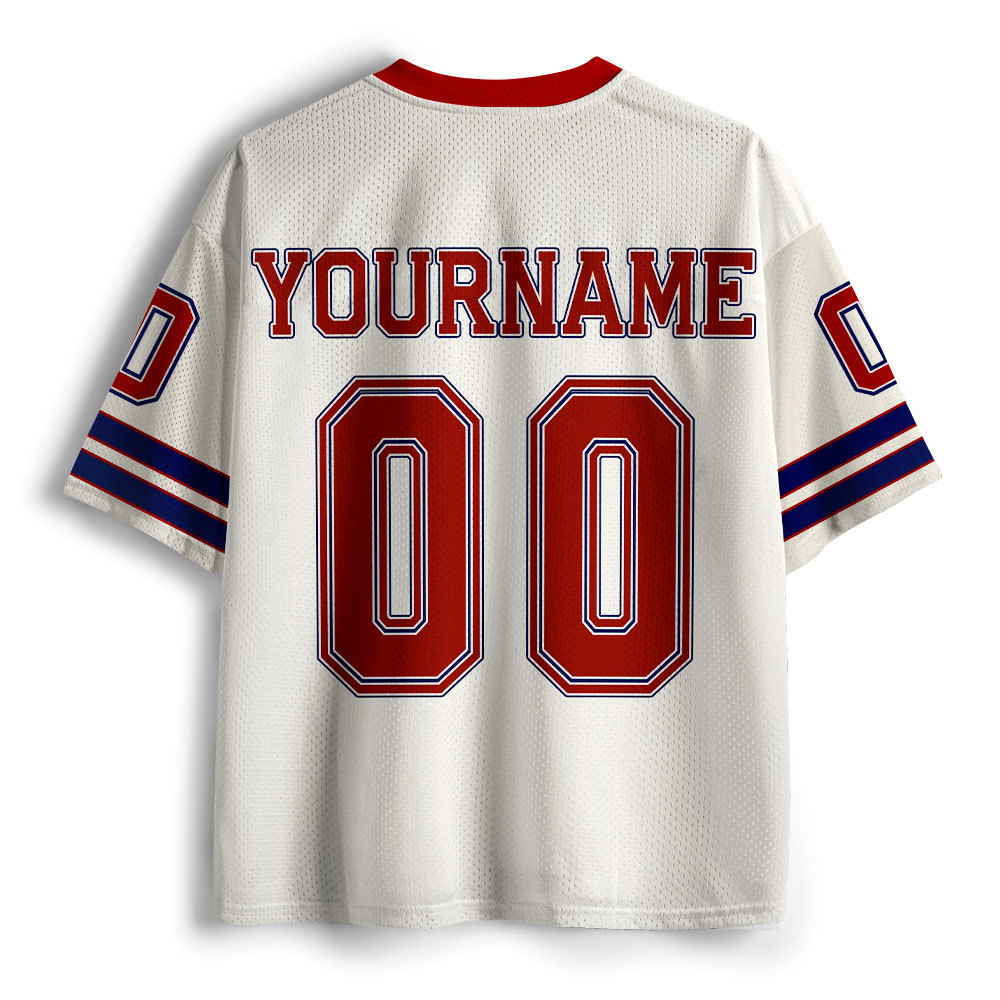 Child Of God Christian White Mesh Jersey