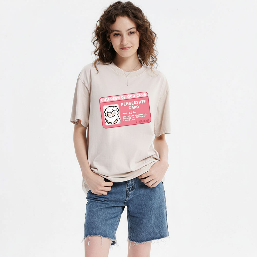 Child Of God Club Christian Washed T-Shirt