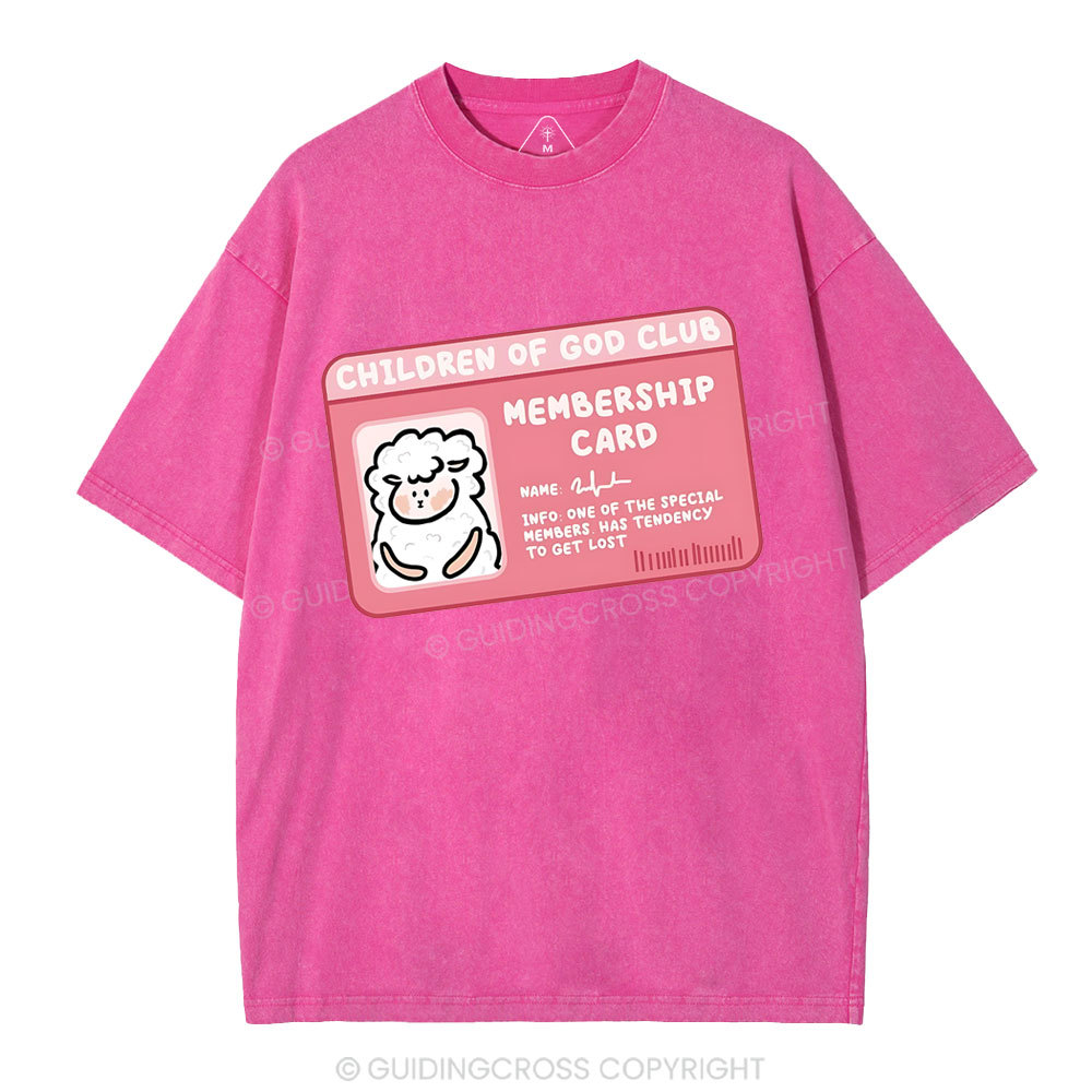 New-Sample Christian Washed T-Shirt Sale - GuidingCross