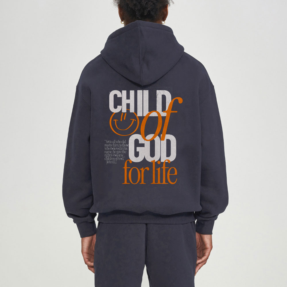 Child Of God For Life Christian Fleece Hoodie Set