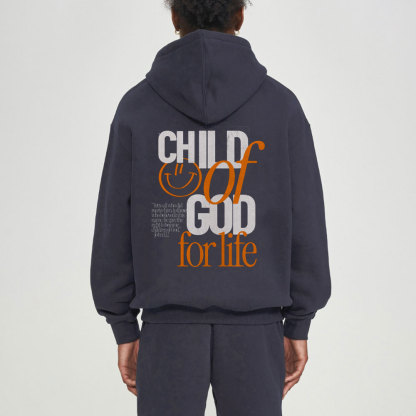 Child Of God For Life Christian Fleece Hoodie Set
