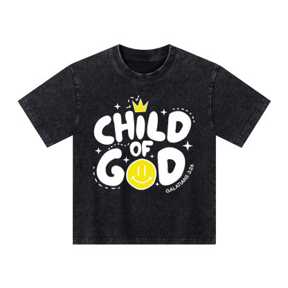 Child Of God Kid Washed T-Shirt