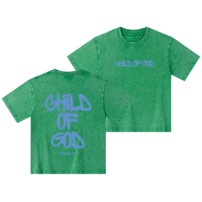 Child Of God Kid Washed T-Shirt