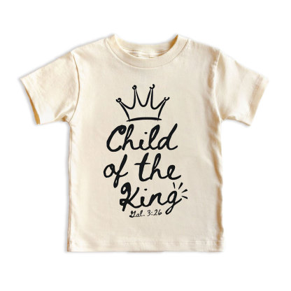 Child Of The King Christian Kid T-Shirt