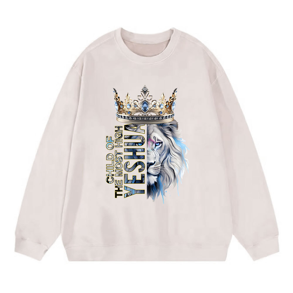 Child Of The Most High Christian Washed Sweatshirt